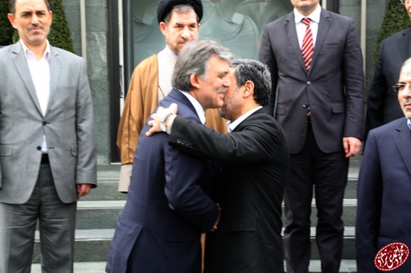 عبدالله گل و احمدی نژاد