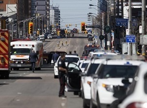 Rental Van Plows Into Pedestrians On Toronto Street, Injuring At Least Eight