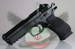 detail on handyman manual worker, toolsbelt and red drill in his hands