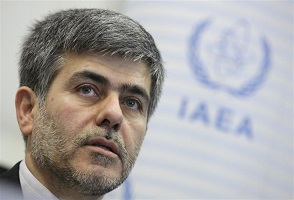 Iran’s Head of Atomic Energy Organization Abbasi-Davani attends a news conference during the Ministerial Conference on Nuclear Safety in Vienna in Vienna